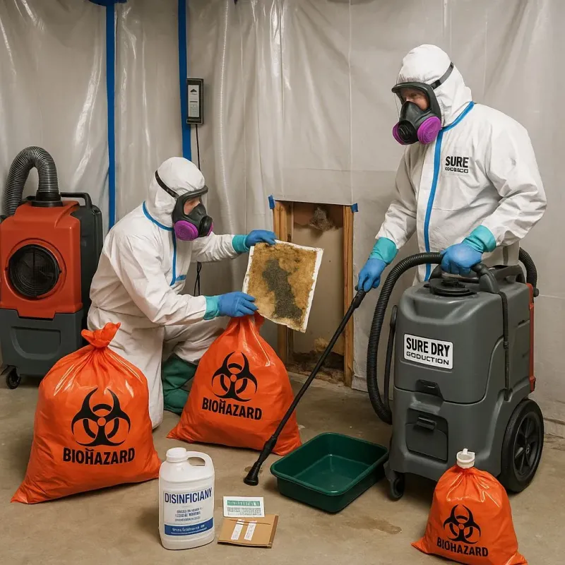 Contaminated Water Handling Protocols process in Elmwood, LA